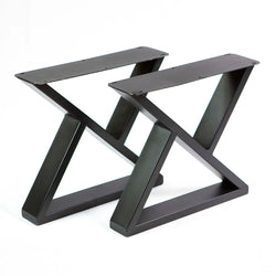 table legs for coffee table, Z-shaped design