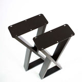 sofa table legs or console table legs, made in metal at 34" counter height, ship in Canada & USA