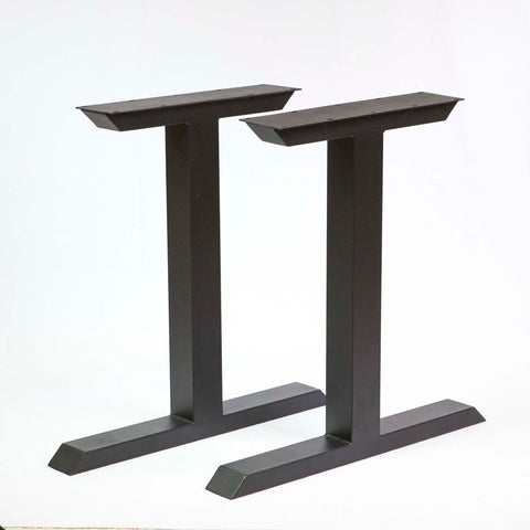 table legs made in metal, at 28" tall for dining table, ship in Canada & USA