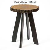 table base made in metal, for end table or side table, ship in Canada & USA