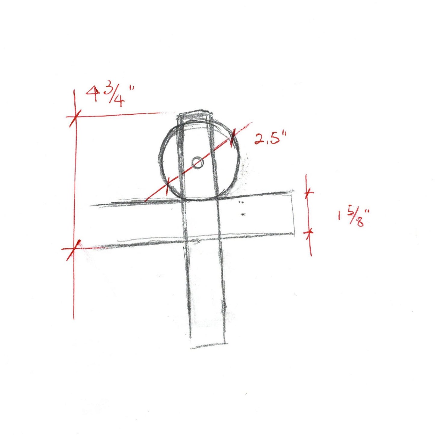 Barn Door Hardware Kit, Double Door #WH1D