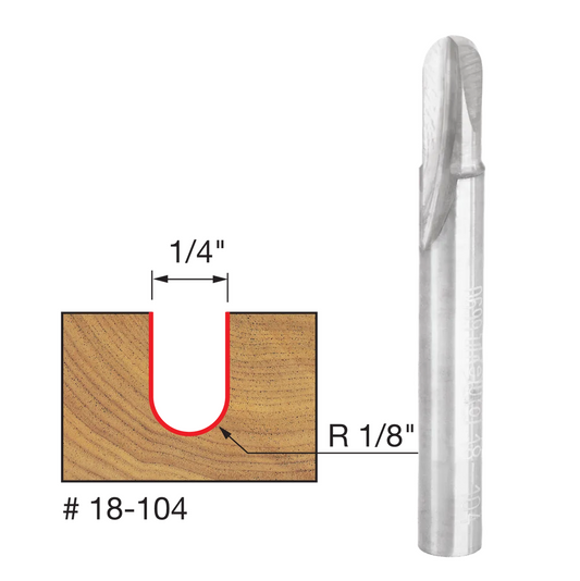 Freud Round Nose Bit, 1/4" Shank (5 Variants)