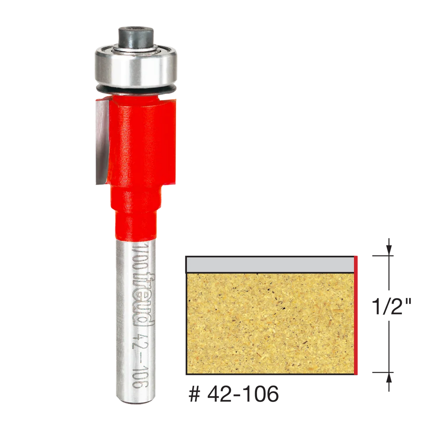 Freud Bearing Flush Trim Bit (7 Variants)