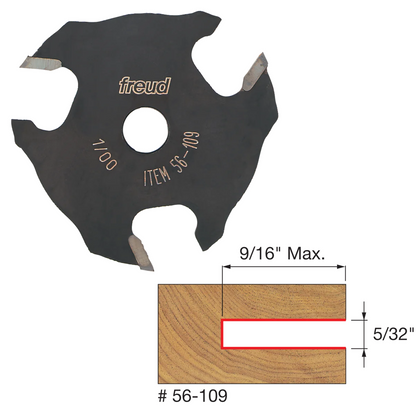 Freud Slot Three Wing Slotting Cutter (3 Variants)