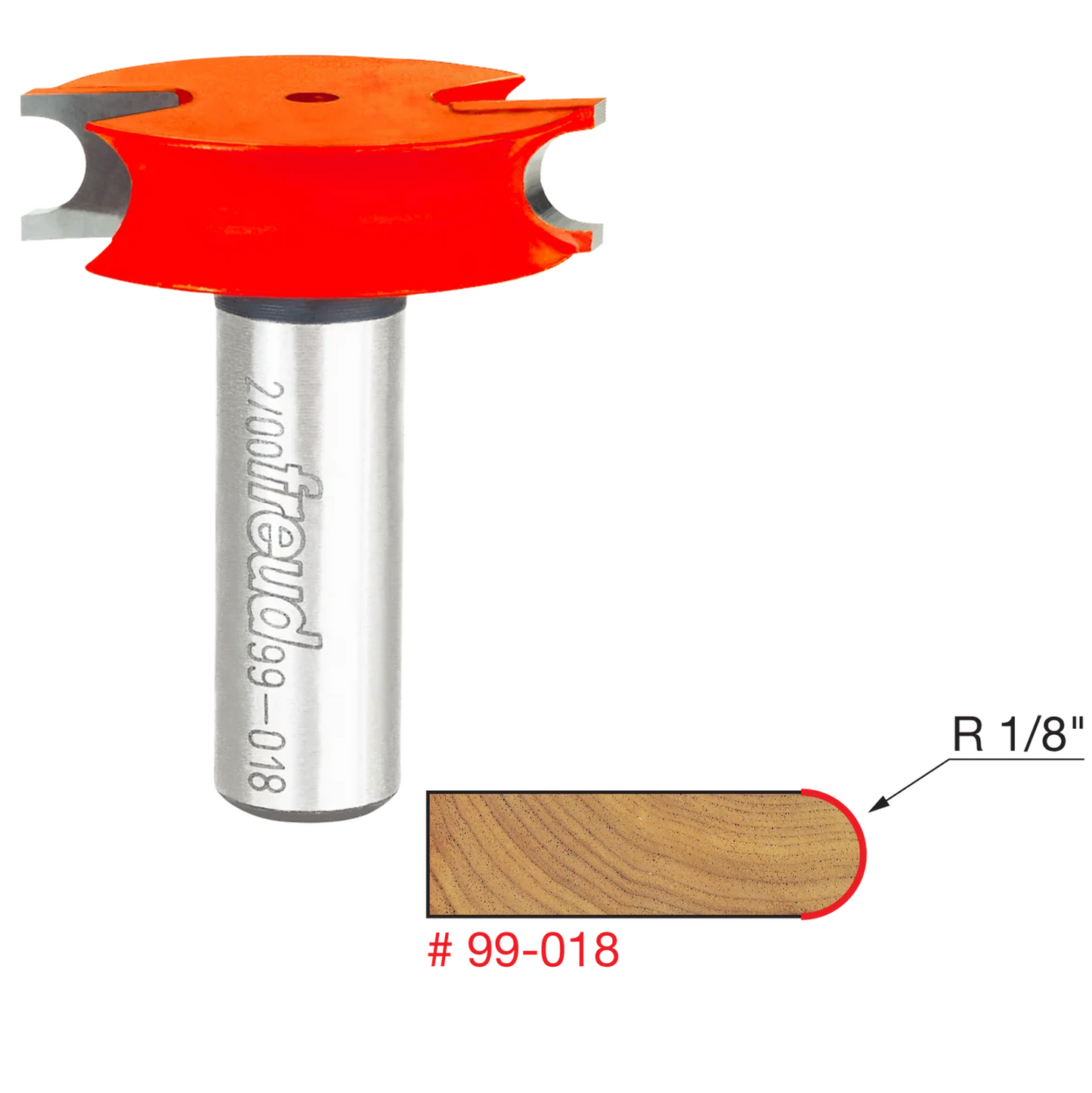 Freud 1/8" Radius Canoe Joint Bit (2 Variants)