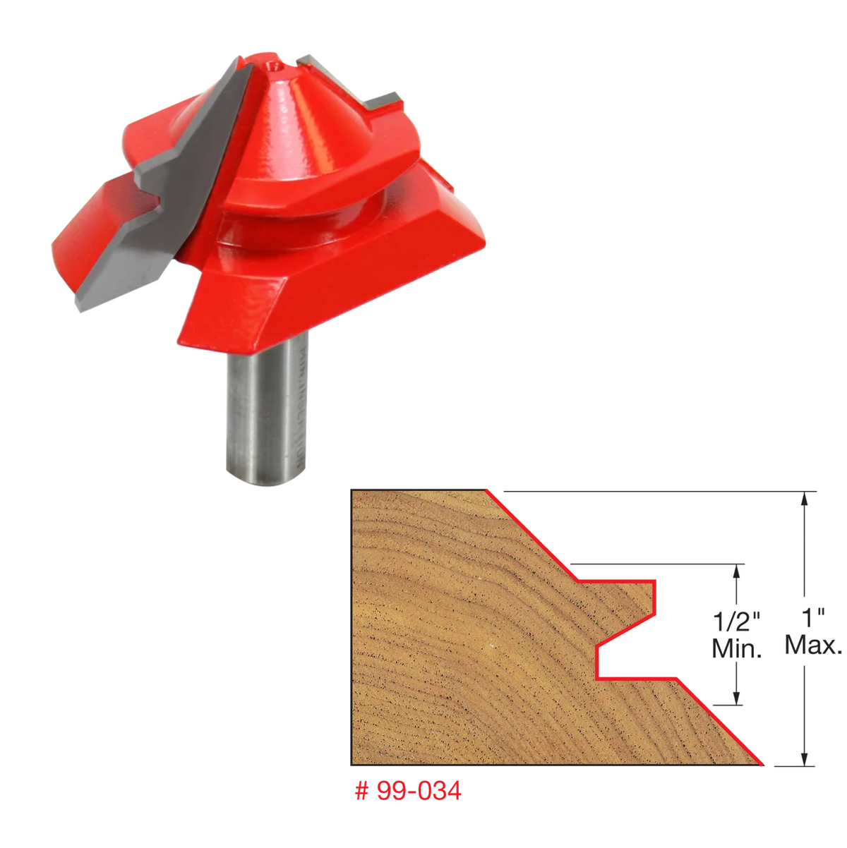 Bit Liste Finger Joint Router Bit Freud | 99-039 2 (Dia.) Variable Height Finger ...