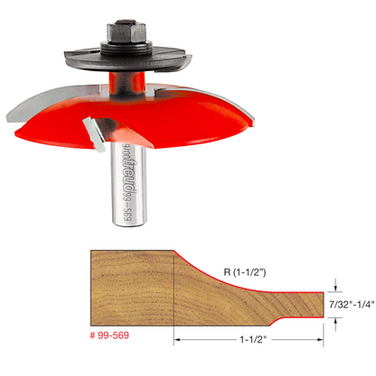 Freud Raised Panel Bit w/ Backcutters (2 Variants)