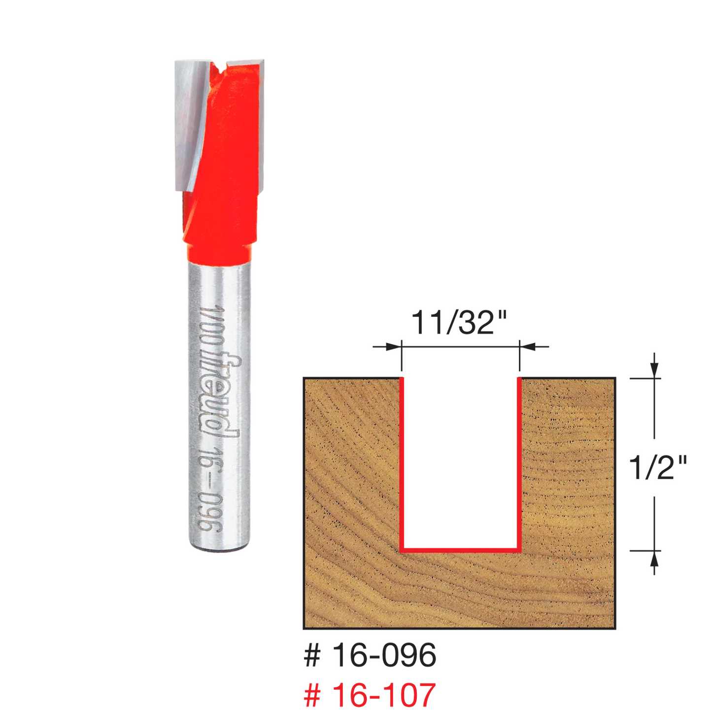 Freud 4 Piece Undersized Plywood Bit Set