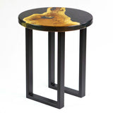 table legs base made in metal, at 22" tall for end table or side table, ship in Canada & USA