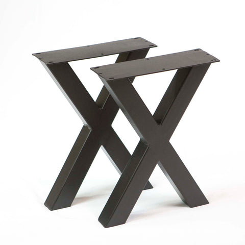 metal bench legs X shape, ship in Canada & USA