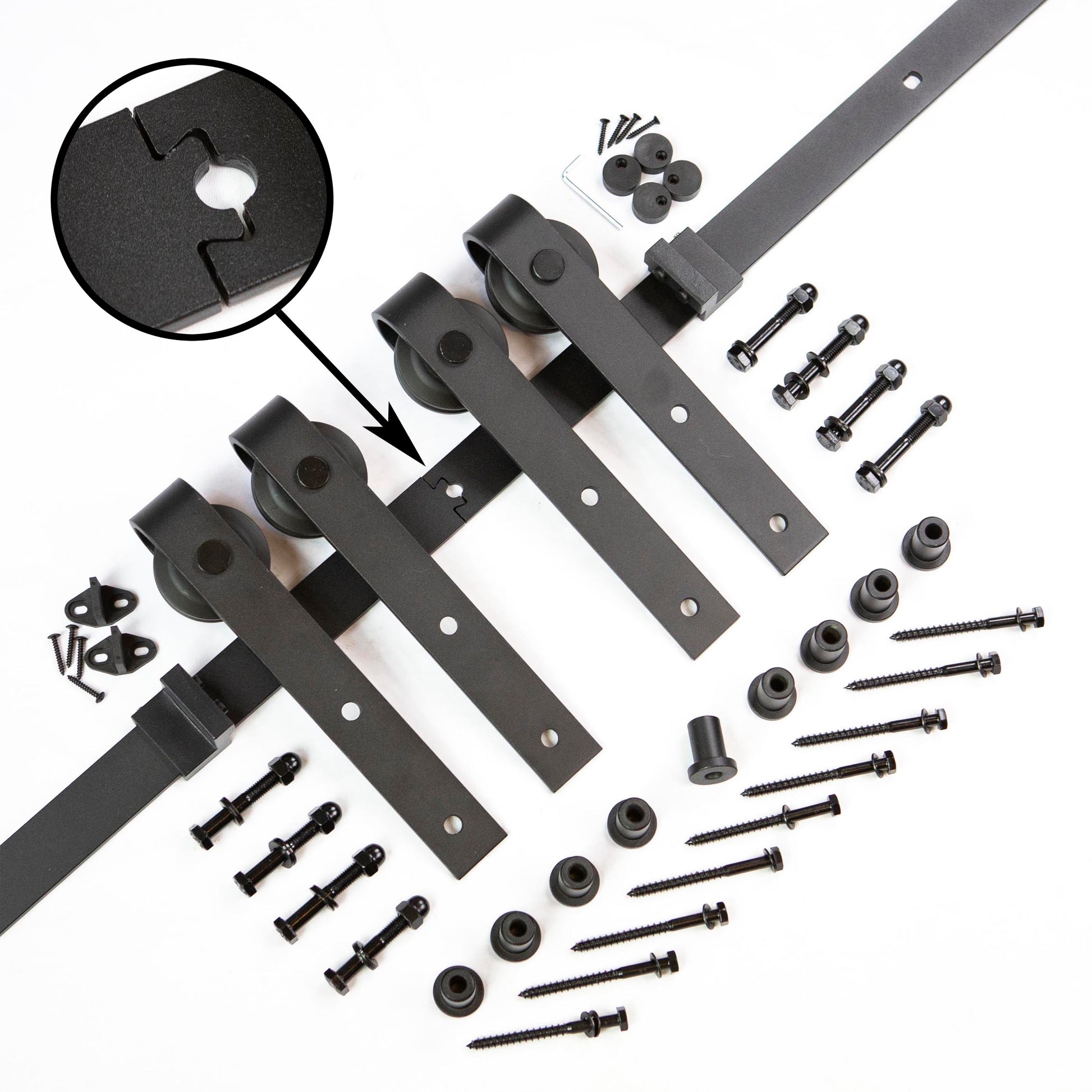 barn door hardware kit for double door Canada