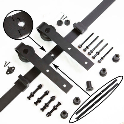 barn door hardware Canada single door