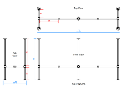 pipe pub table legs