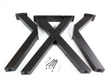 dining table legs made in black steel metal, #SS1311