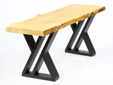 bench legs in double-Z-shaped design