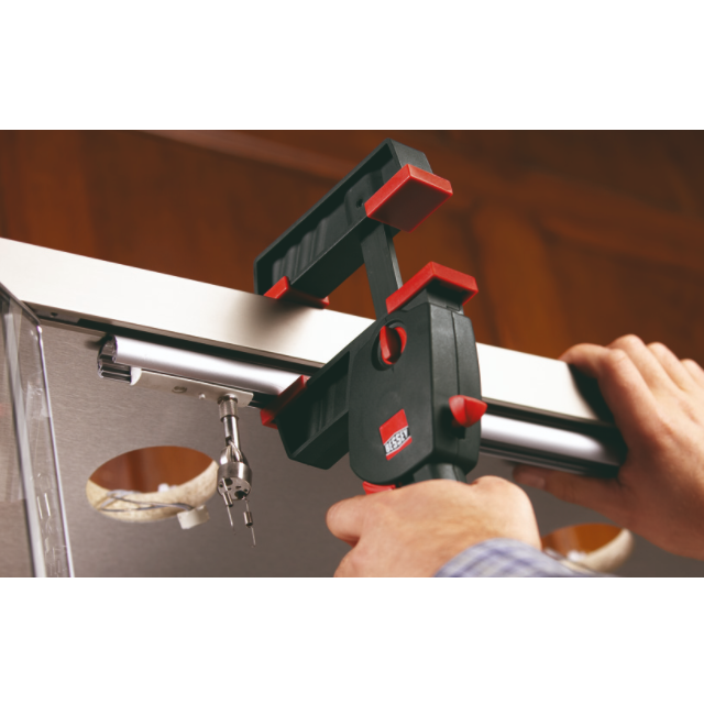 BESSEY One Handed Clamps, Medium Duty DuoKlamp® Large Surface (4 Variants)