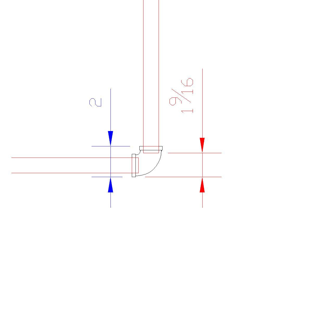 BF3490 Black Iron Fitting, Elbow 3/4", 90 degree - RustyDesign