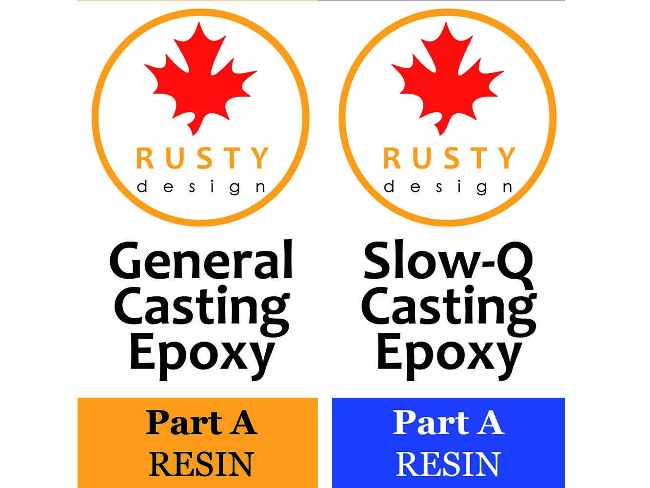 epoxy resin general cast vs slow-q deep pour cast