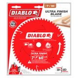 DIABLO 7-1/4 in. x 60 Tooth Finish Saw Blade (D0760X)