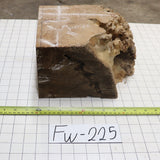 Figured Wood Maple Burl, # FW225, 8.4 Pounds.