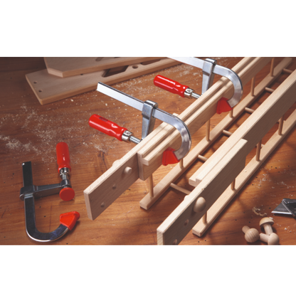 BESSEY U-Style Bar Clamp, Zinc Jaws, Light Weight (3 Variants)