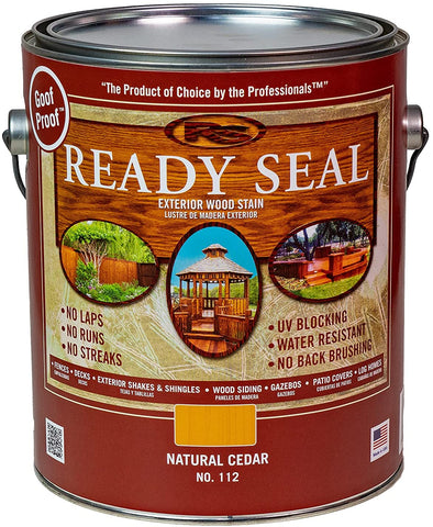 ready seal exterior fence & deck wood stain Canada 1 Gallon Can