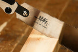 SUIZAN Japanese Folding Hand Saw Double Edge 9.5 Inch, RYOBA Pull Saw
